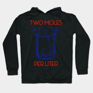 science two moles per liter If you are not sure, check out our FAQ. Hoodie